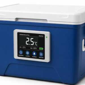nevera portátil con sensor de temperatura